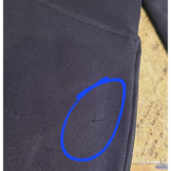 Vintage Men's Size  30 Skitique Black Embossed Ski Pants Wool Blend Italy - Picture 3 of 12